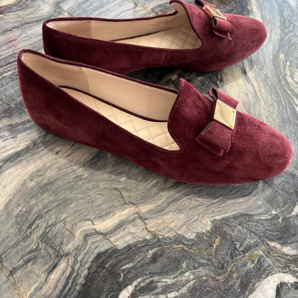 Cole Haan suede ladies loafers
